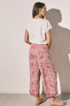 Calça estilo balinês estampada boho