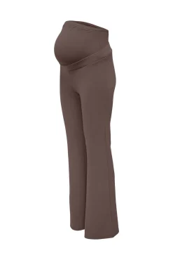 Calça flared maternity