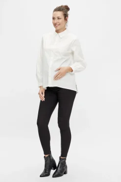Calça jeans slim para maternity