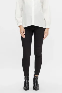 Calça jeans slim para maternity