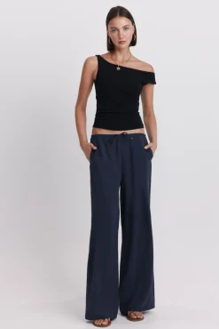 Calça jogger wide leg