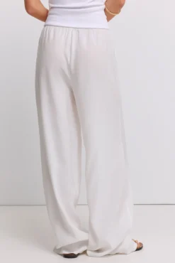 Calça jogger wide leg
