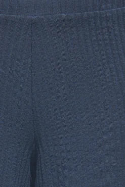 Calça leve canelada