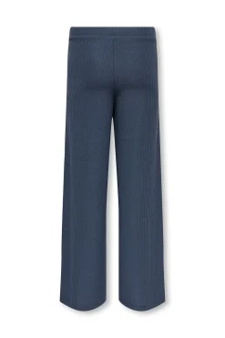 Calça leve canelada