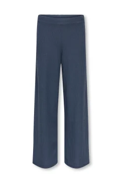 Calça leve canelada