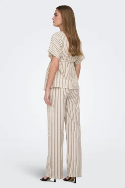 Calça maternity reta