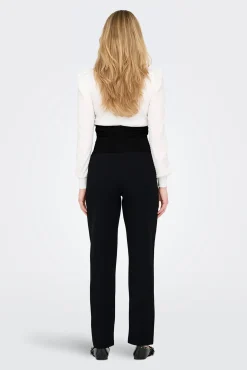 Calça reta para maternity
