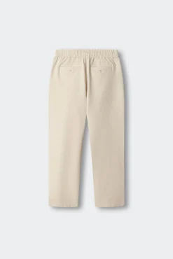 Calças chino de malha para menino