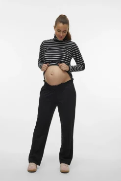 Calças compridas maternity