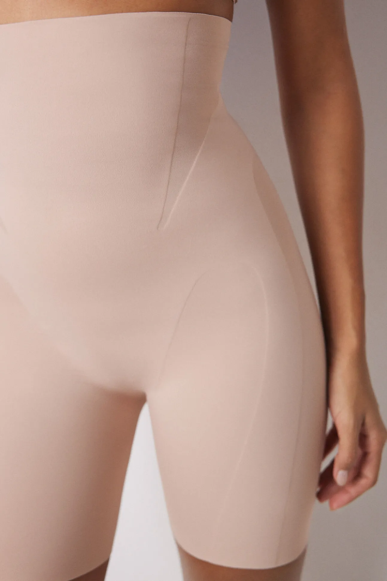 Calças de ciclismo nude para emagrecer e push up
