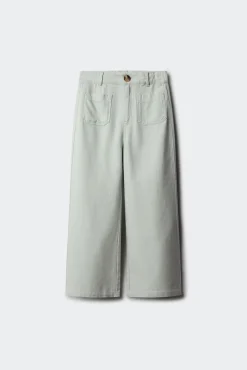 Calças de linho para menina