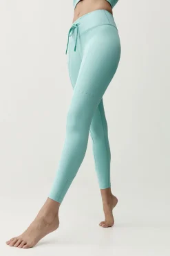 Calças legging desportivas Ariadna azul claro