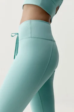 Calças legging desportivas Ariadna azul claro