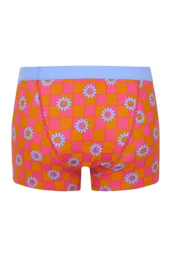 Calcinha menstrual adolescente SmileyWorld® de algodão orgânico Super Flower Flow