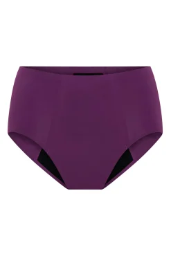 Calcinha menstrual sem costura de cintura alta