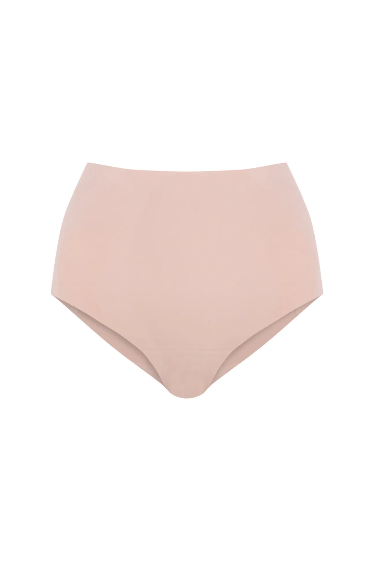 Calcinha nude de alta redução e push-up