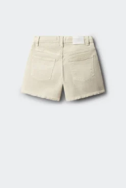 Calções denim básicos para menina