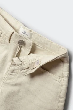 Calções denim básicos para menina