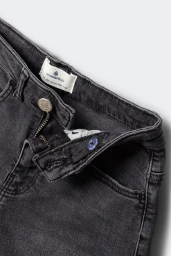 Calções denim básicos para menina