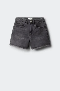 Calções denim básicos para menina