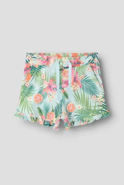 Calções de menina estampados