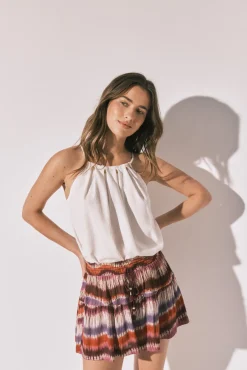 Calções tie dye