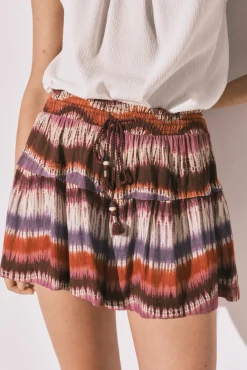 Calções tie dye