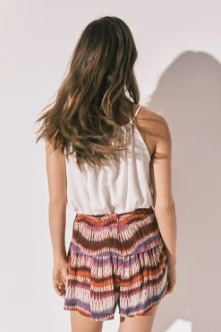 Calções tie dye