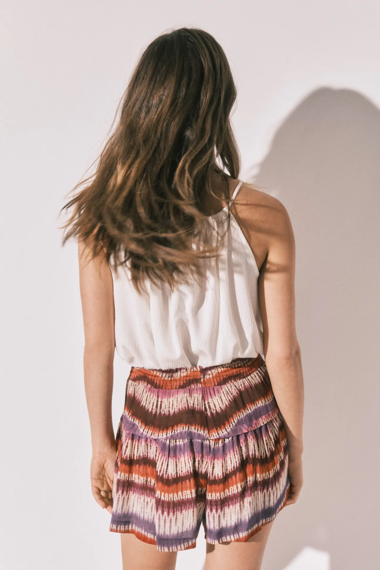 Calções tie dye