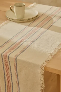 Caminho de mesa em algodão 50x150
