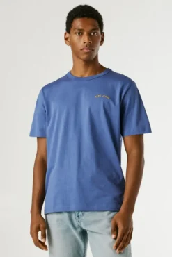 Camisa de manga curta em malha