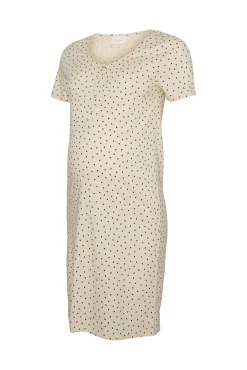 Camisa de dormir maternity e amamentação