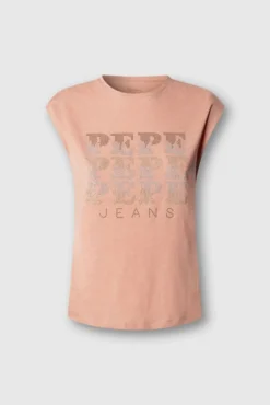 Camisa sem mangas gola redonda