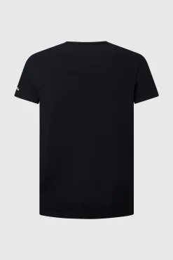 Camiseta slim de manga curta