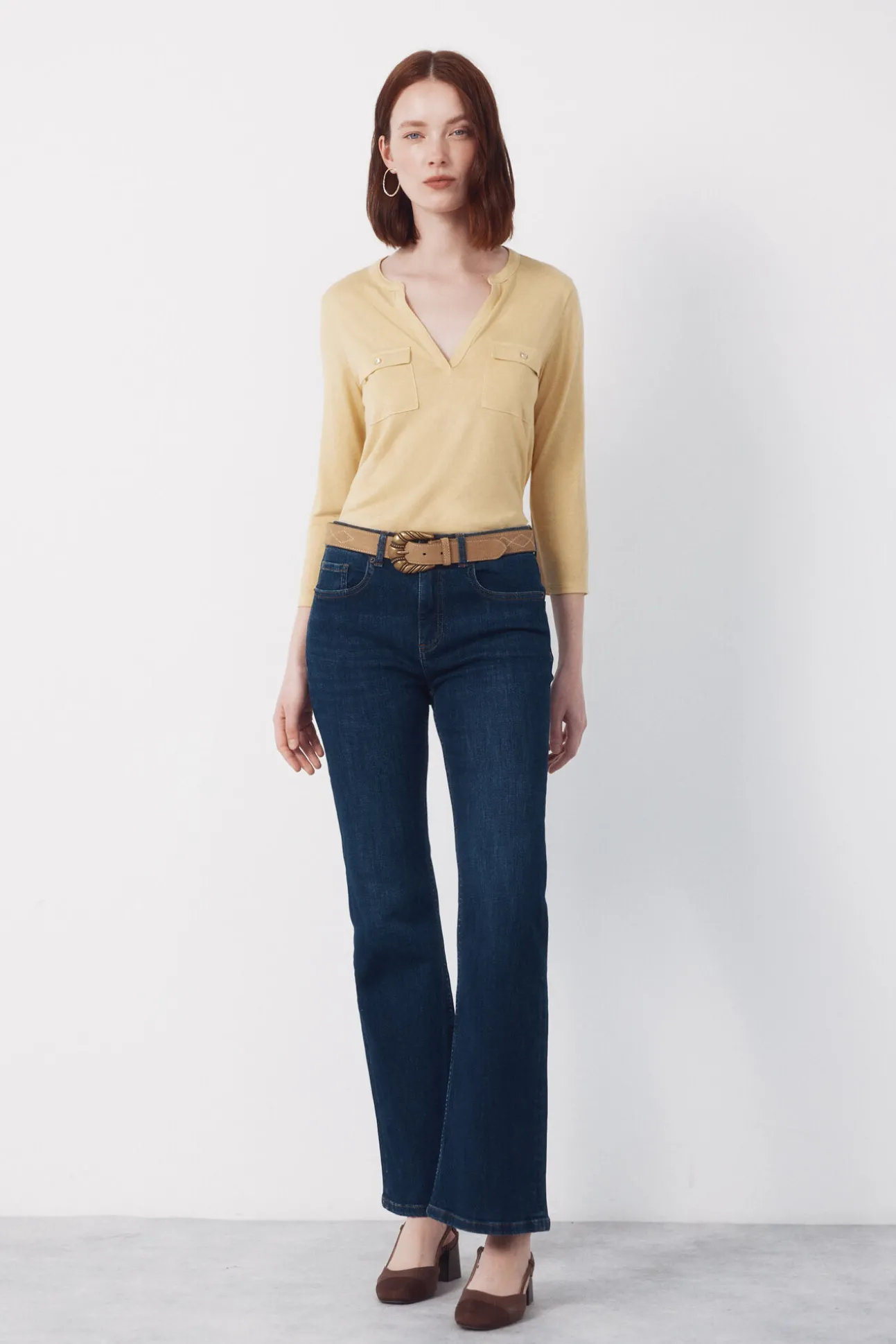 Camiseta com bolsos