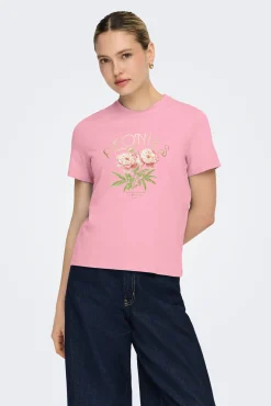 Camiseta com desenho frontal
