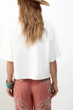 Camiseta crop Slowlove