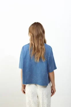 Camiseta crop Slowlove