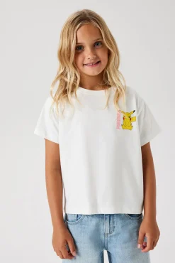 Camiseta feminina do Pikachu