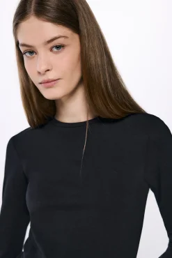 Camiseta justa de algodão