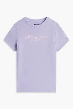 Camiseta justa de manga curta