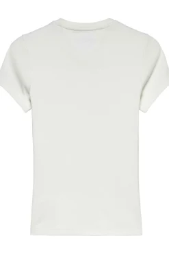 Camiseta justa de manga curta