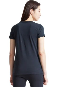 Camiseta preta de manga curta