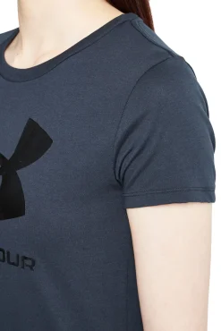 Camiseta preta de manga curta