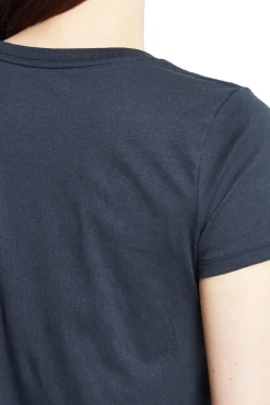 Camiseta preta de manga curta