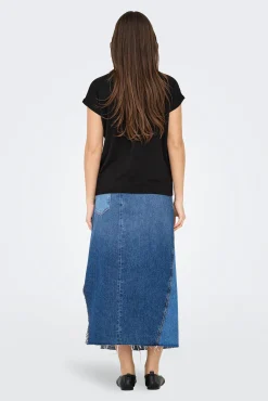 Camiseta regular fit com glitter