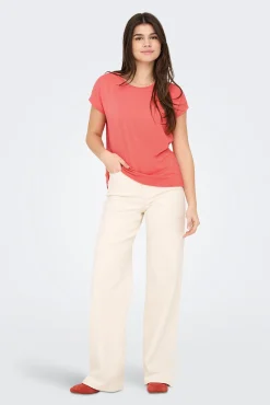 Camiseta regular fit com glitter