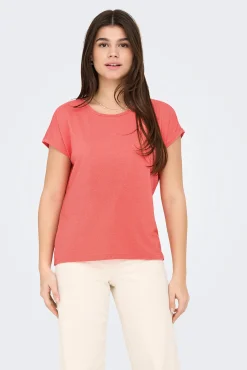 Camiseta regular fit com glitter