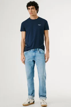 Camiseta slim de manga curta