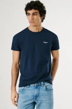 Camiseta slim de manga curta